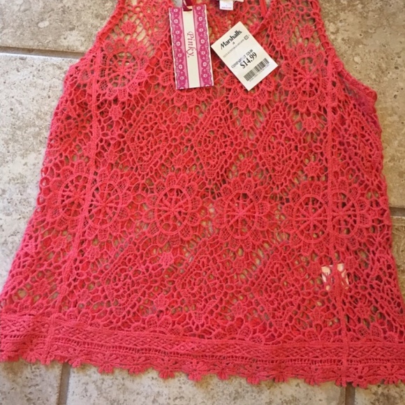 NWT - crochet tank top - Picture 2 of 4